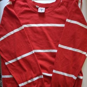 vintage Reminiscence cotton striped sweater